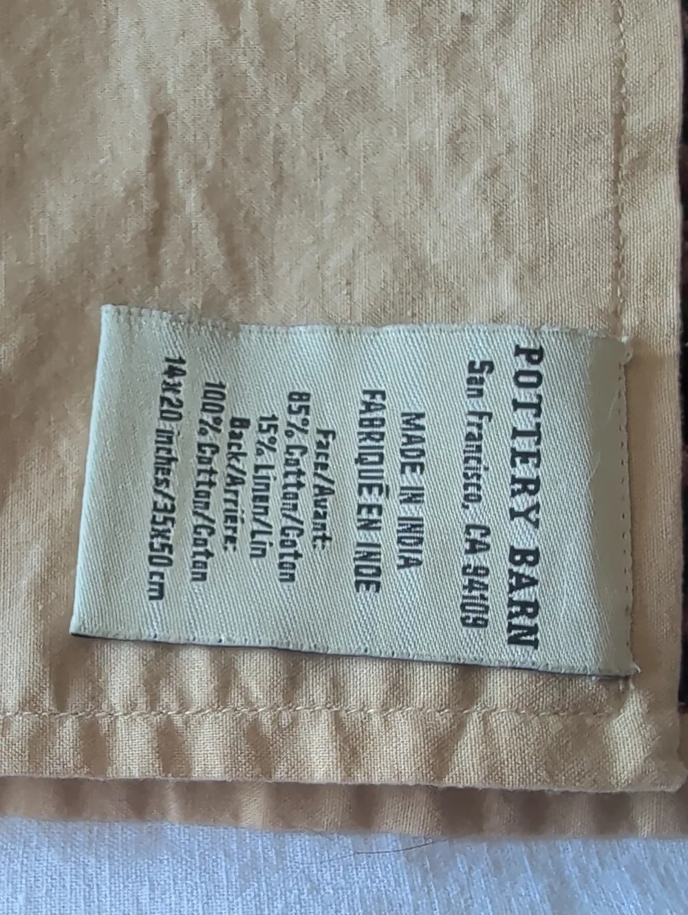 Potter Barn Placemsts, Set If 4